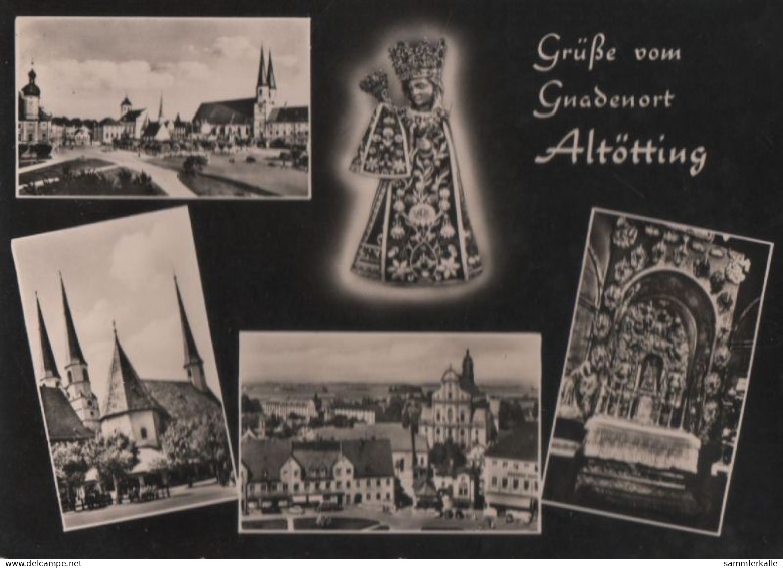 45354 - Altötting - Mit 4 Bildern - Ca. 1955 - Altoetting