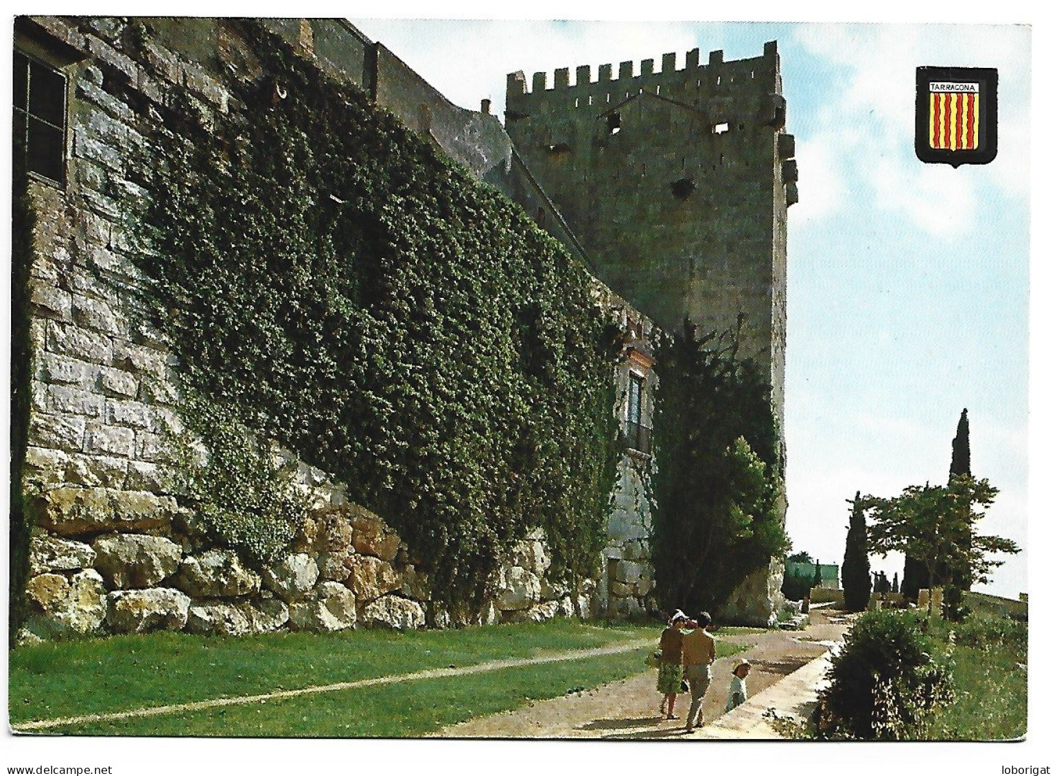 PARQUE ARQUEOLOGICO. TORRE DEL ARZOBISPO / ARQUEOLOGICO PROMENADE, ARZOBISPO TOWER.-  TARRAGONA - ( CATALUNYA ) - Tarragona