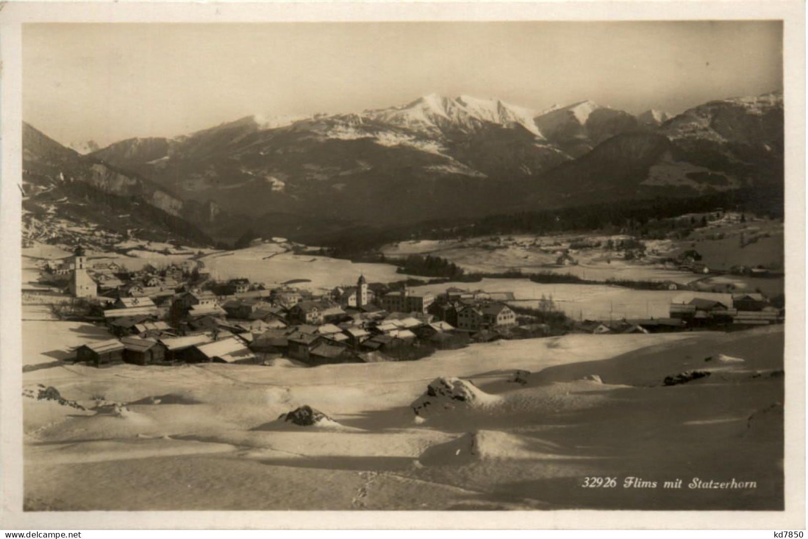 Flims Mit Statzerhorn - Flims