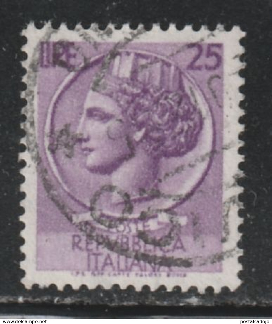 ITALIE 1968 // YVERT 652  // 1953-54 - 1946-60: Oblitérés