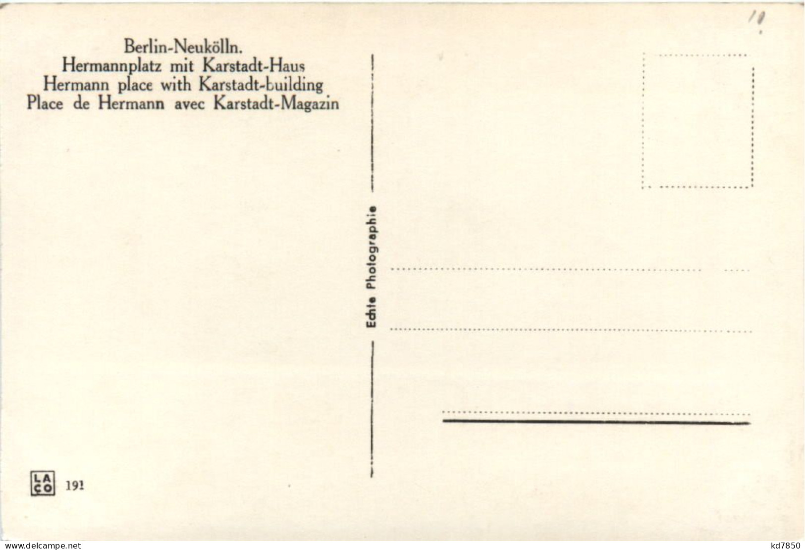 Berlin-Neukölln - Karstadt-Haus - Neukölln