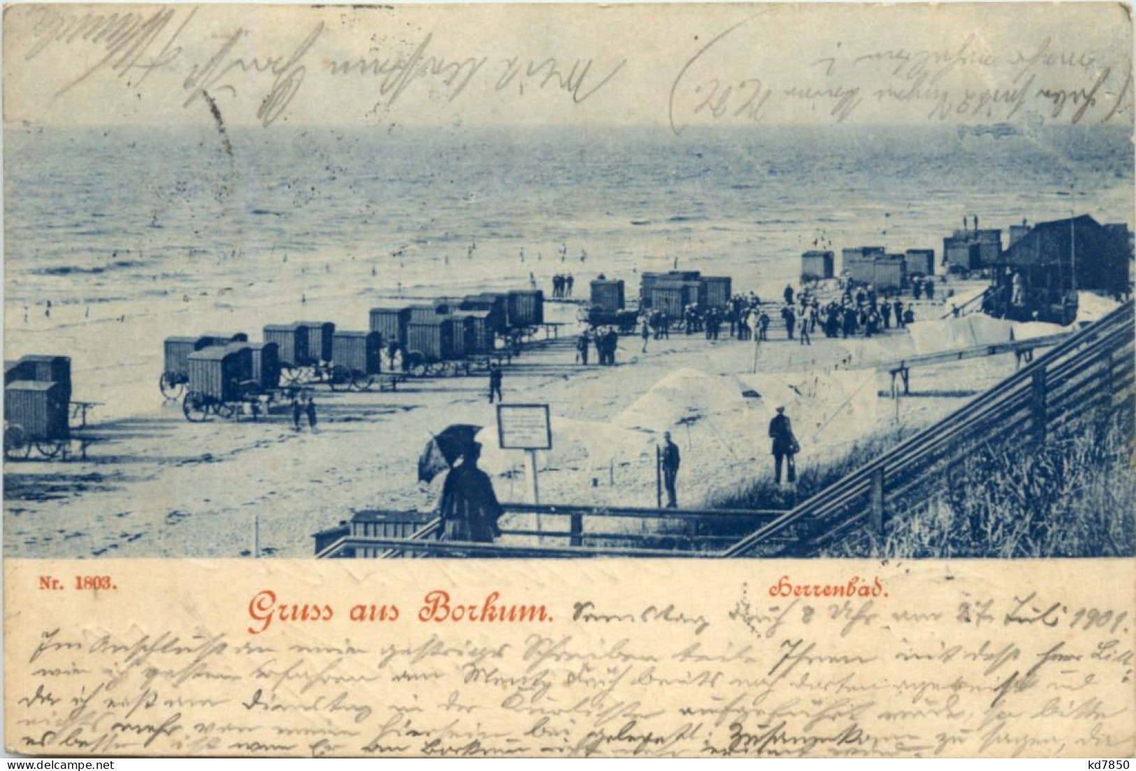 Gruss Aus Borkum - Herrenbad - Borkum