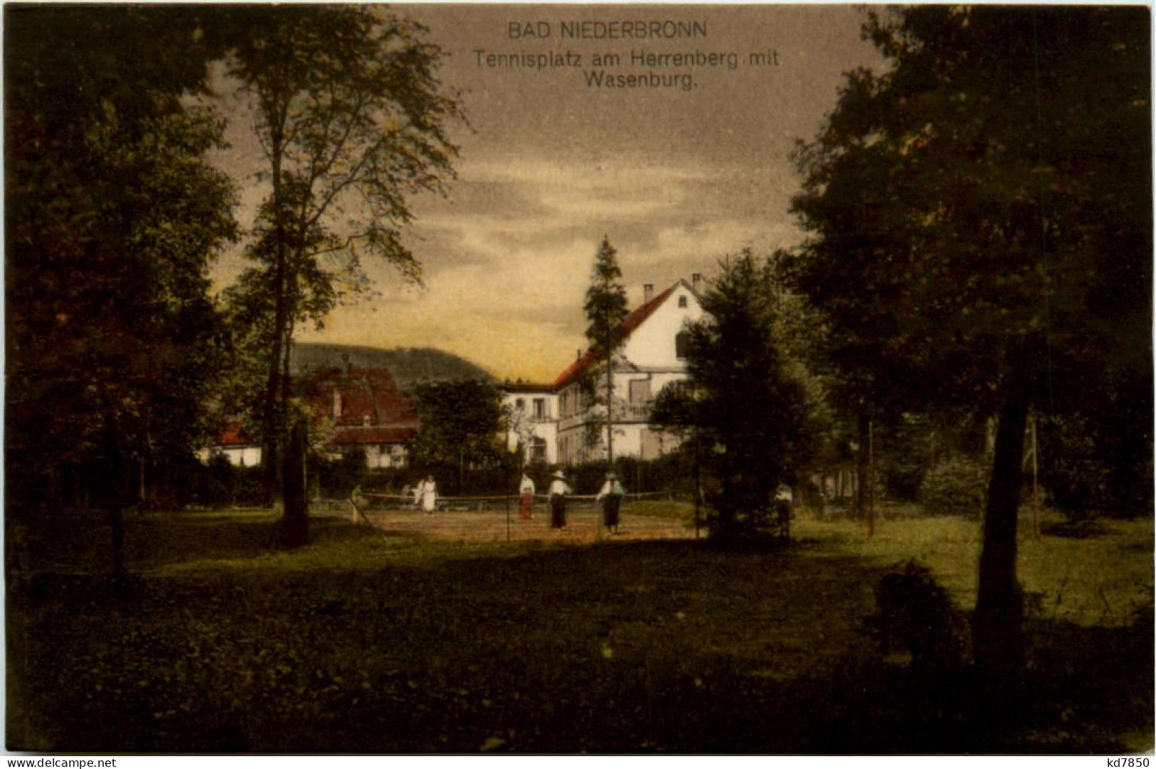 Bad Niederbronn - Tennisplatz Am Herrenberg - Niederbronn Les Bains