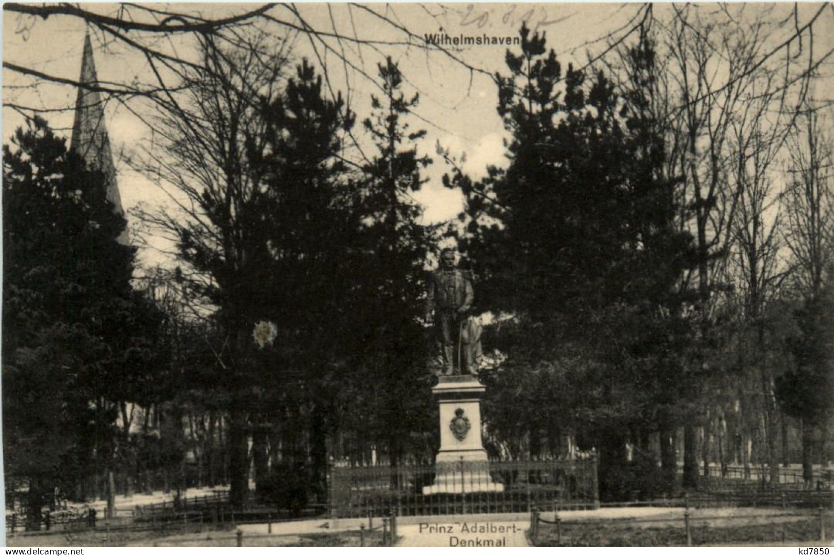 Wilhelmshaven - Prinz Adalbert Denkmal - Wilhelmshaven