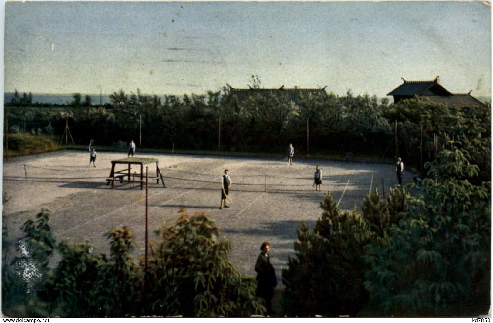 Nordsee-Sanatorium - Tennisplatz - Feldpost - Tennis