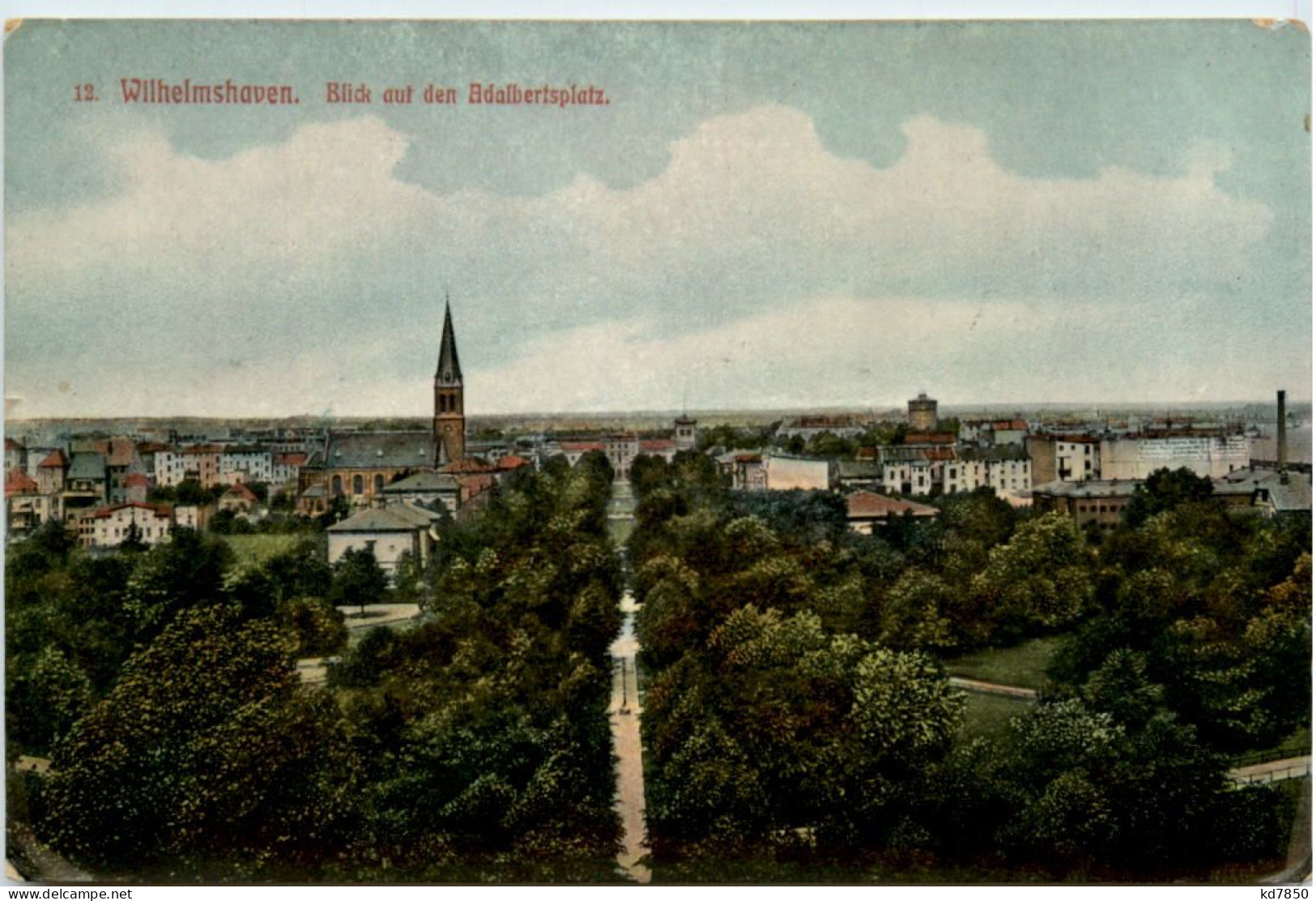 Wilhelmshaven - Blick Auf Den Adalbertsplatz - Wilhelmshaven