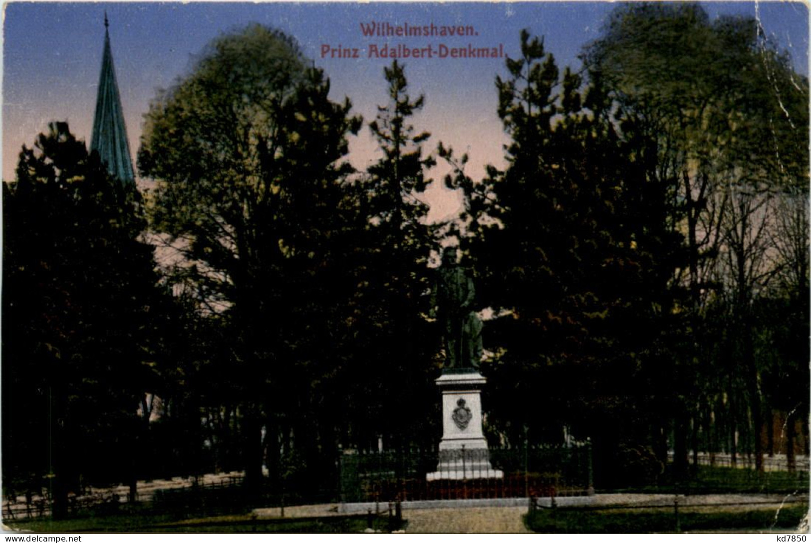 Wilhelmshaven - Prinz Adalbert Denkmal - Wilhelmshaven