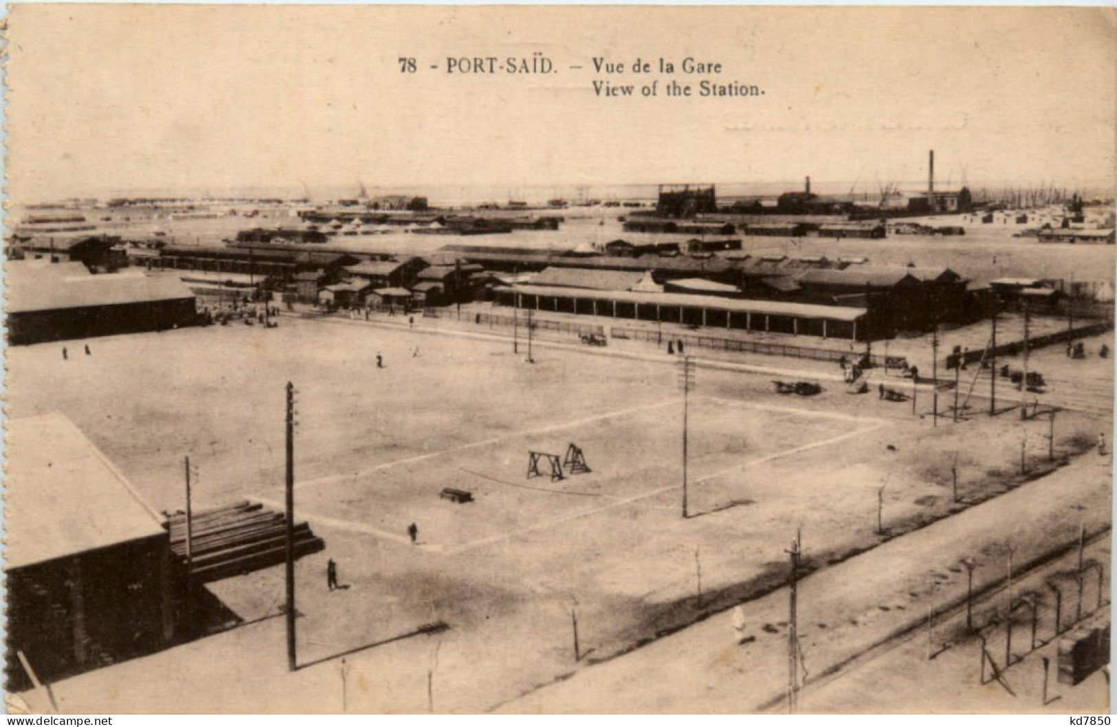 Port Said - View Of The Station - Port-Saïd