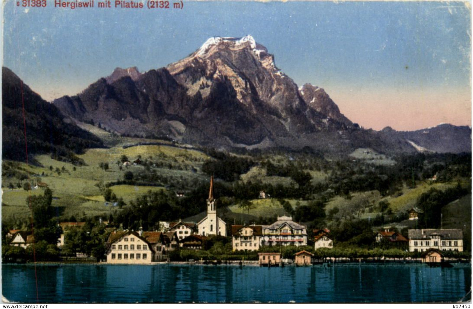 Hergiswil Mit Pilatus - Hergiswil