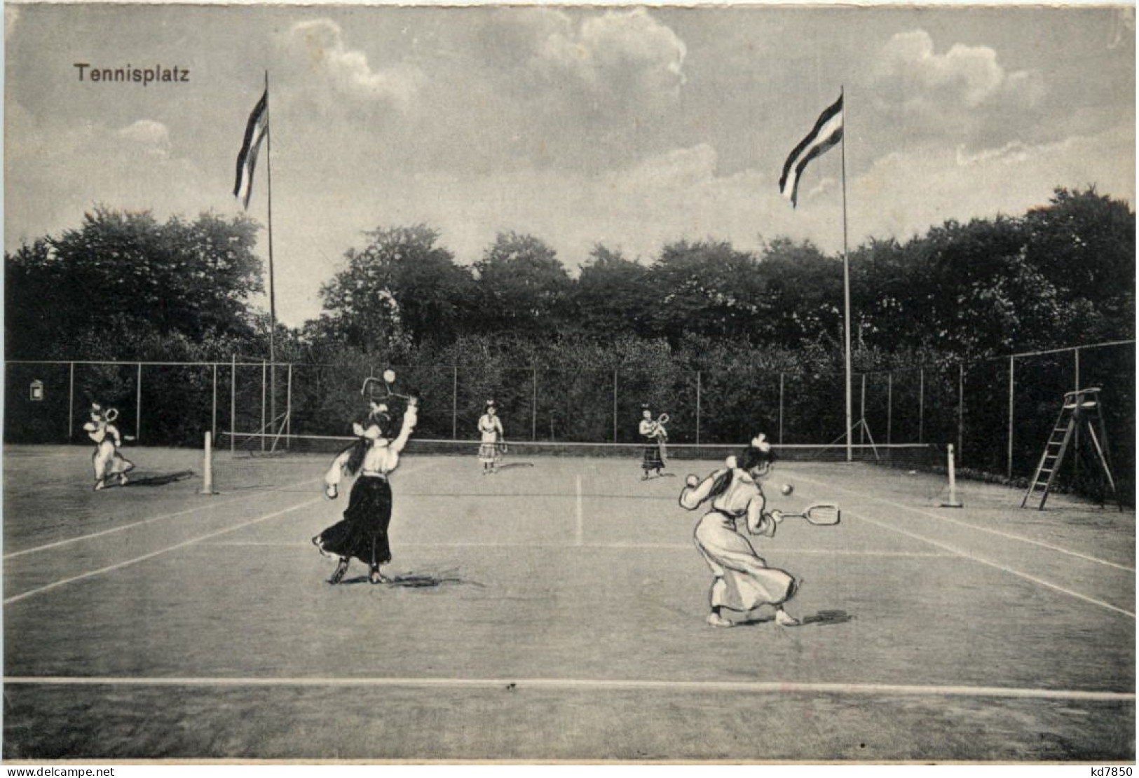 Mülhausen - Pensionat Unserer Lieben Frau - Tennisplatz - Viersen