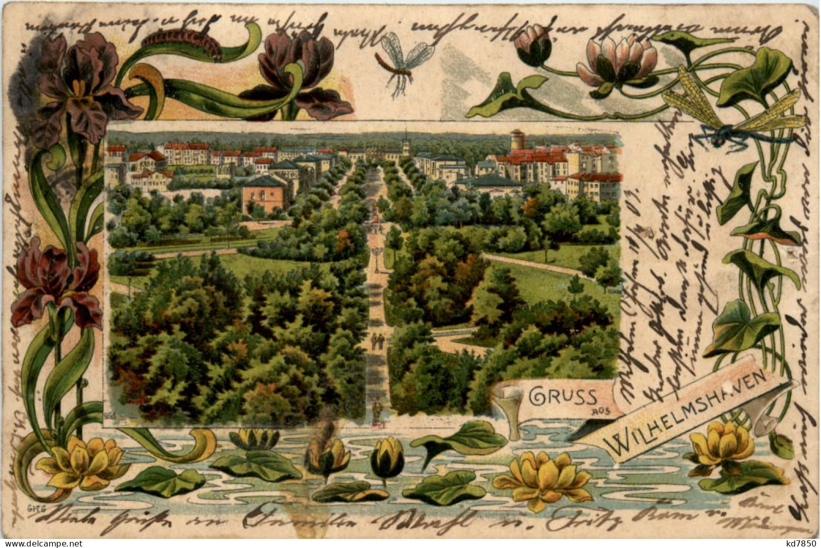 Gruss Aus Wilhelmshaven - Litho - Wilhelmshaven