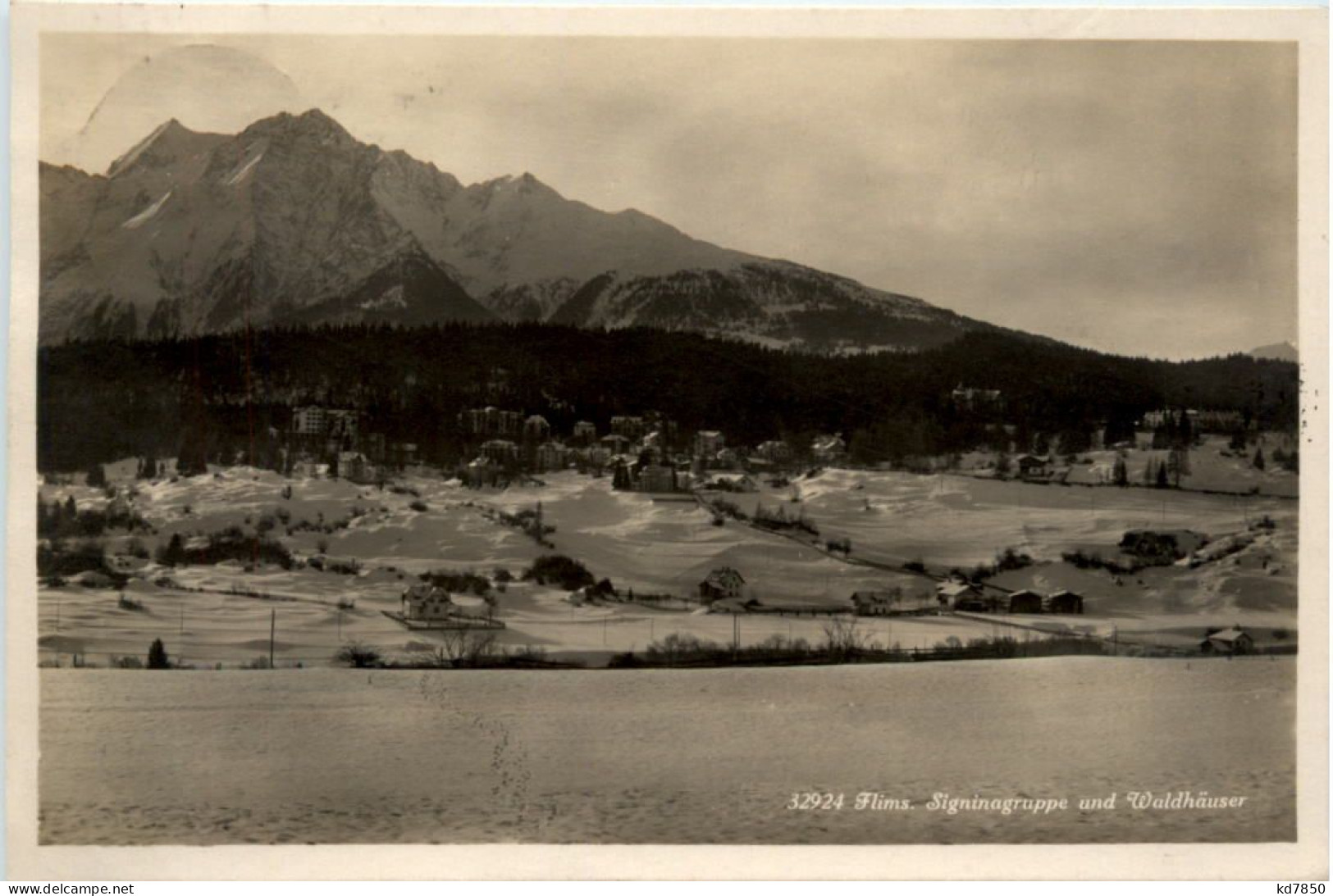 Flims - Signinagruppe Und Waldhäuser - Flims