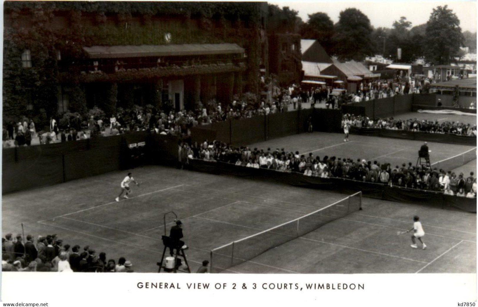 Wimbledon - Courts 2 & 3 - Tennis - Londres – Suburbios