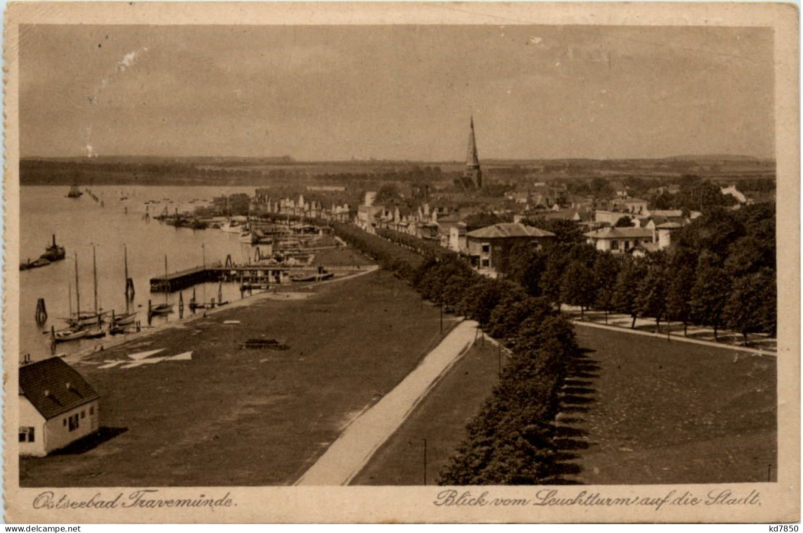 Travemünde, Blick Vom Leuchtturm Auf Die Stadt - Lübeck-Travemünde