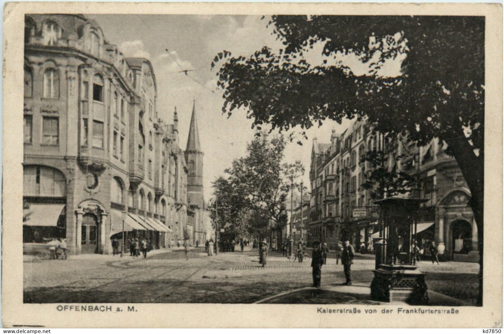 Offenbach Am Main - Kaiserstrasse Von Der Frankfurter Strasse - Offenbach