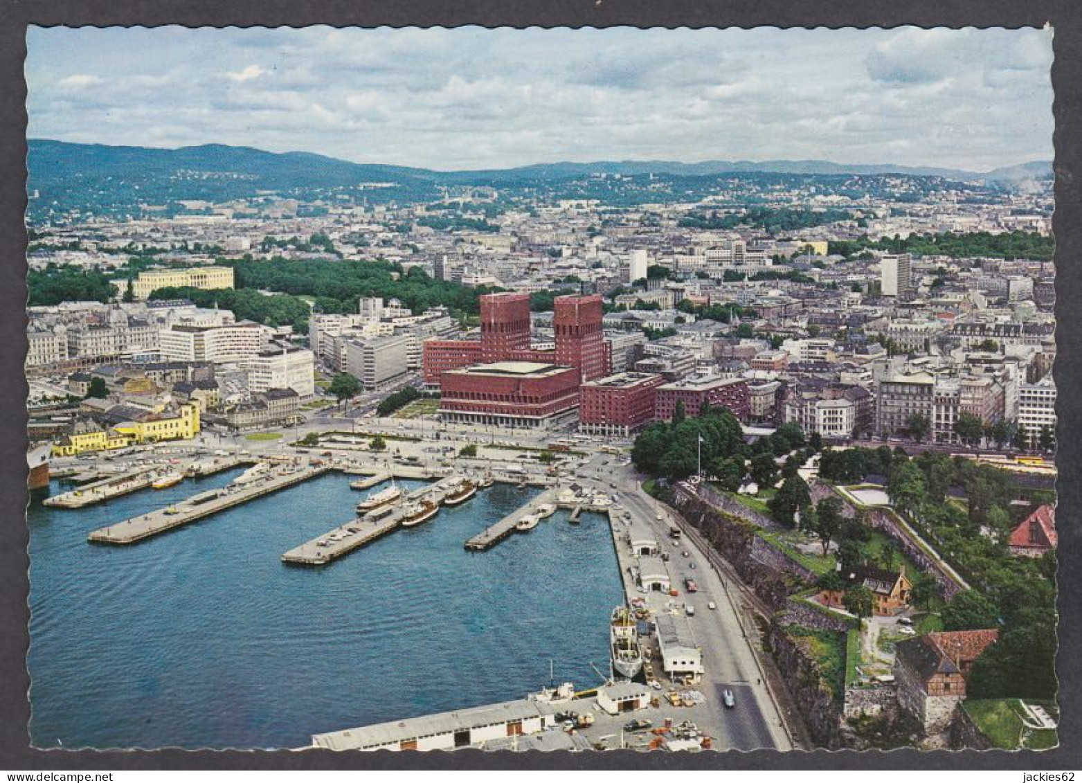 126993/ OSLO, The Town Hall And Harbour, Rådhuset Og Havnen - Norvegia