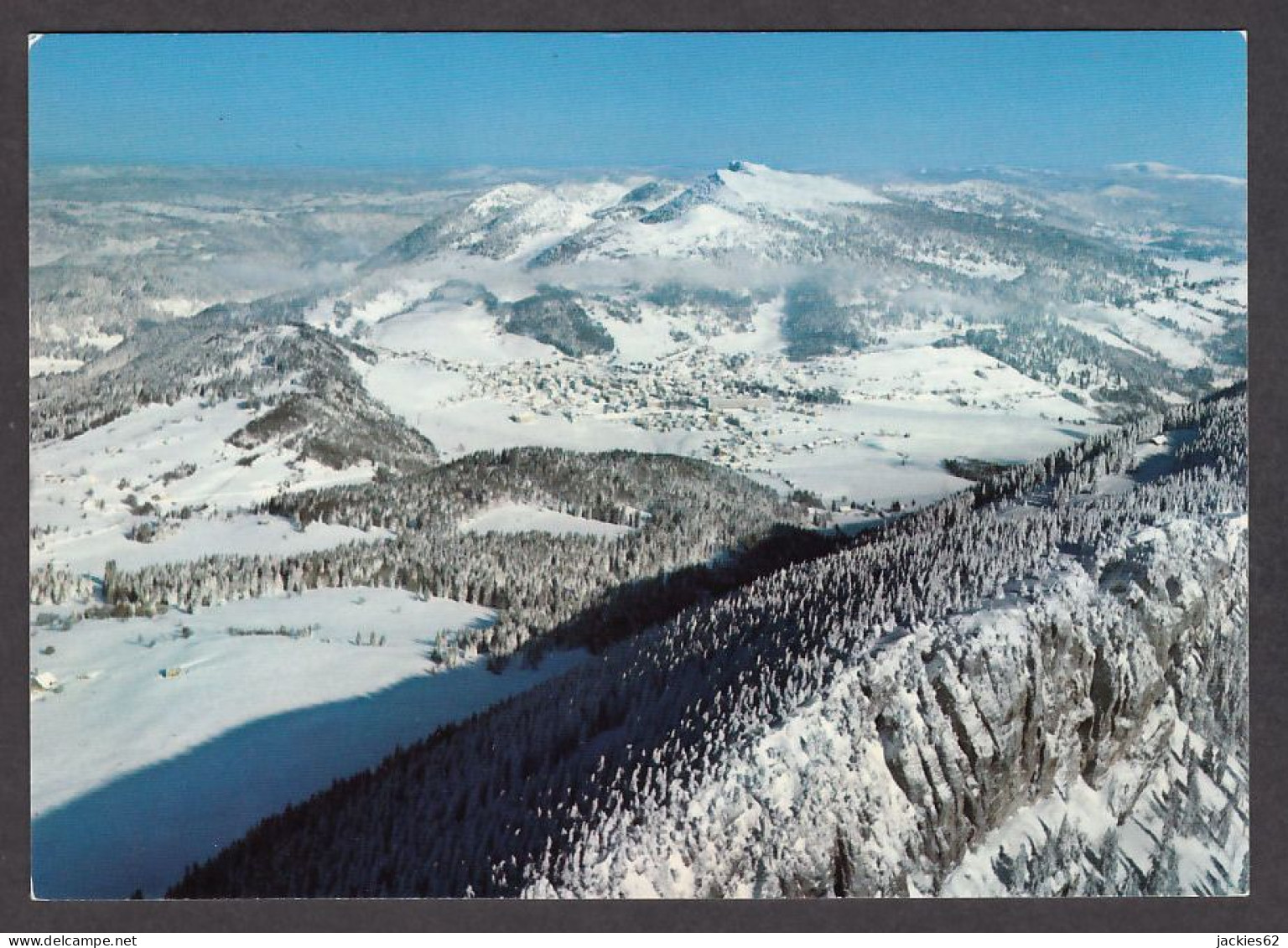 110286/ SAINTE-CROIX, Les Aiguilles De Baulmes Et Le Massif Du Chasseron - Sainte-Croix 