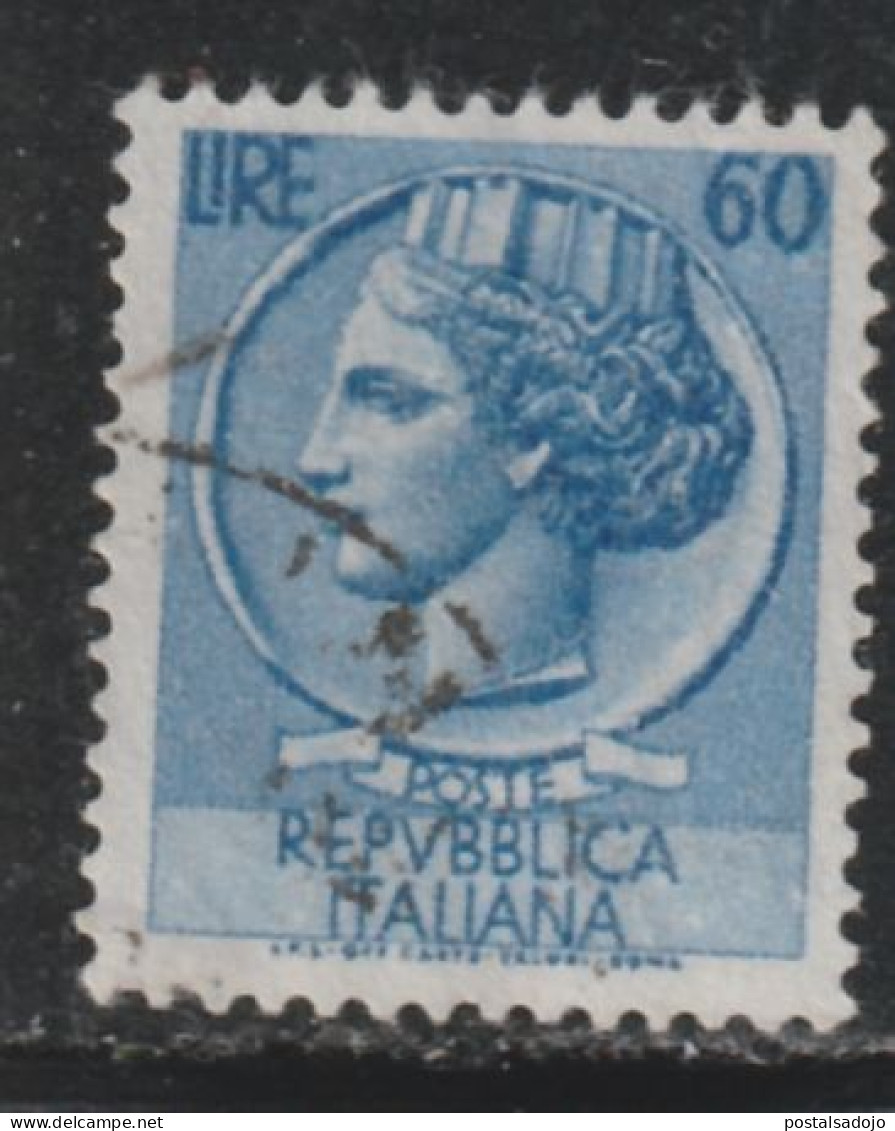 ITALIE 1970 // YVERT 654  // 1953-54 - 1946-60: Oblitérés