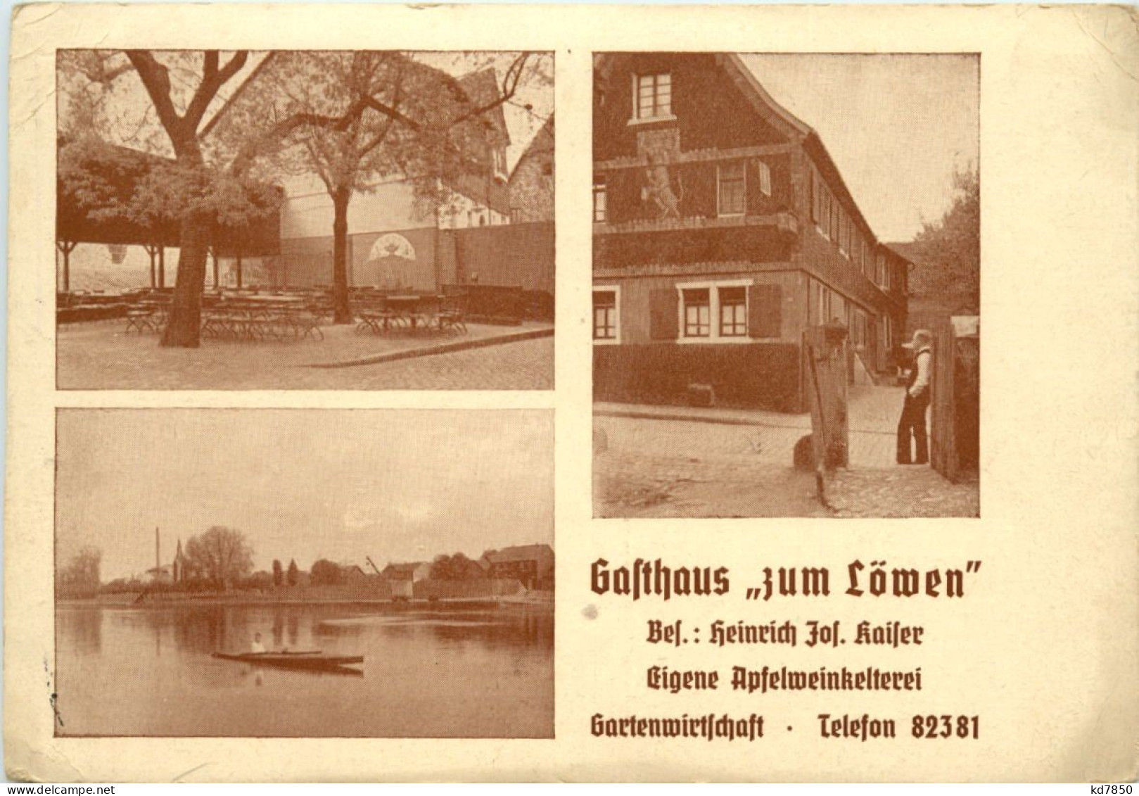 Offenbach - Bürgel - Gasthaus Zum Löwen - Offenbach