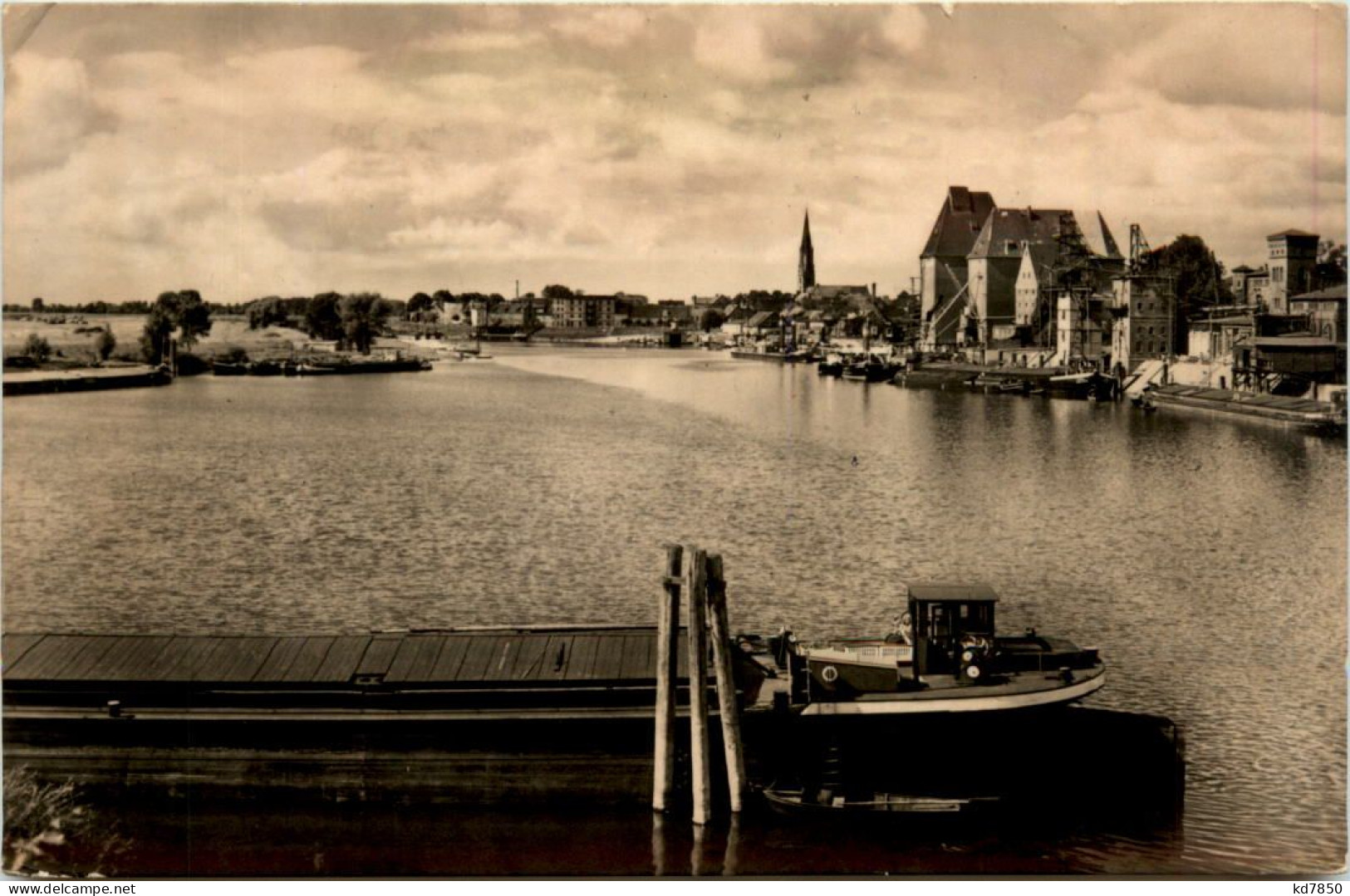 Wittenberge, Blick Auf Den Hafen - Wittenberge