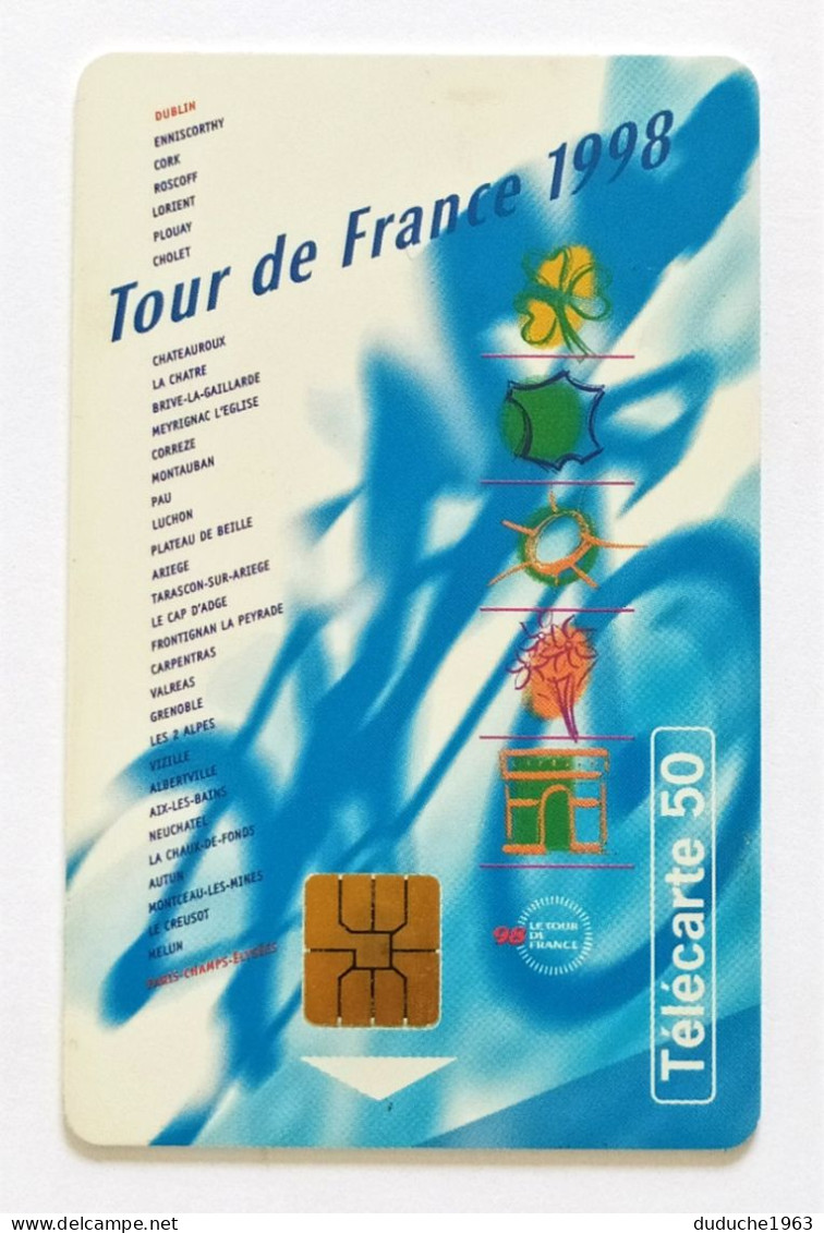 Télécarte France - Cyclisme Tour De France 1998 - Ohne Zuordnung