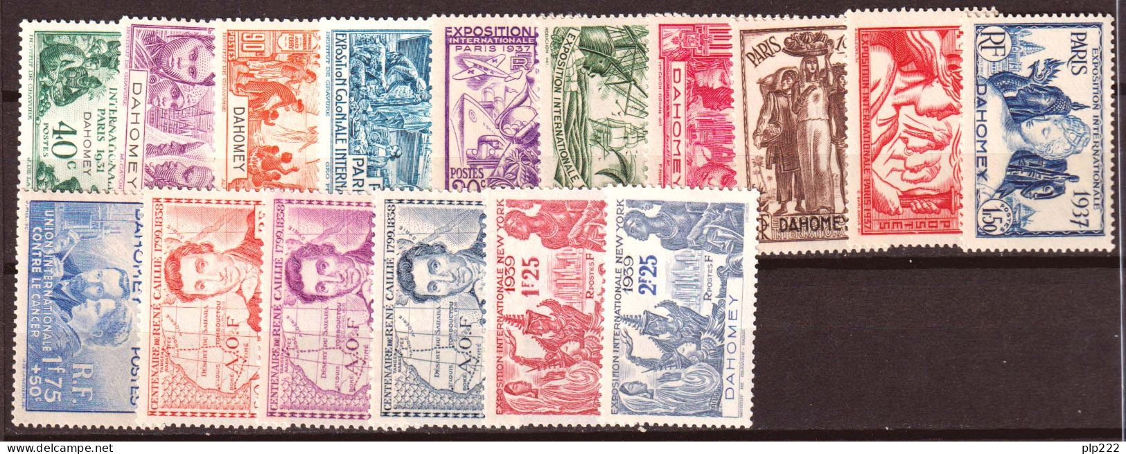 Dahomey 1931/39 Y.T.99/114 */MH VF/F - Neufs