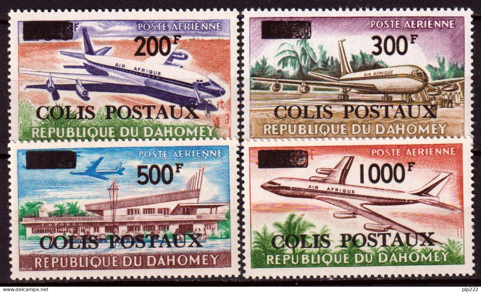 Dahomey 1967 Pacchi Postali Y.T.8/11 **/MNH VF - Bénin – Dahomey (1960-...)