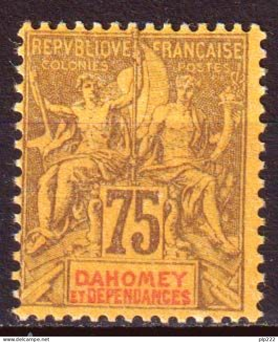 Dahomey 1901 Y.T.14 */MH VF/F - Ongebruikt