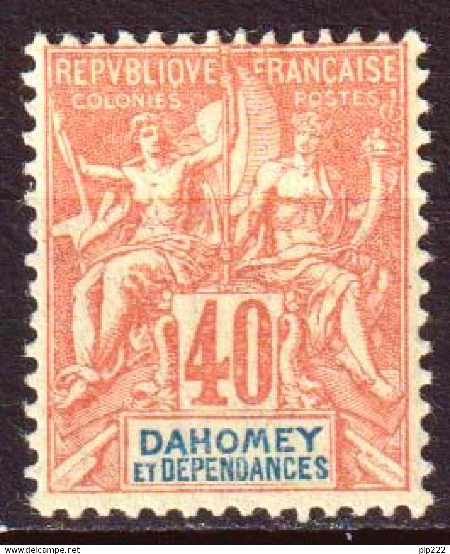 Dahomey 1901 Y.T.12 */MH VF/F - Ongebruikt