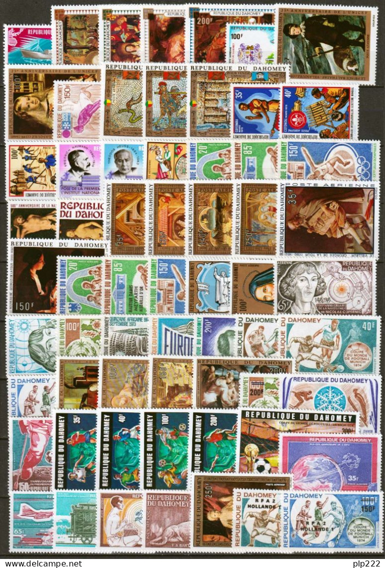 Dahomey 1960/75 Collezione Quasi Completa / Almost Complete Collection **/MNH VF - Bénin – Dahomey (1960-...)