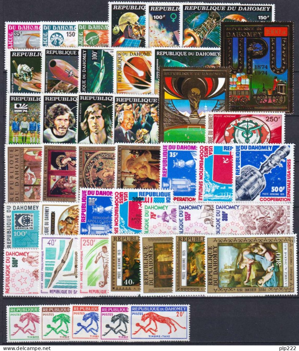 Dahomey 1960/75 Collezione quasi completa / Almost complete collection **/MNH VF