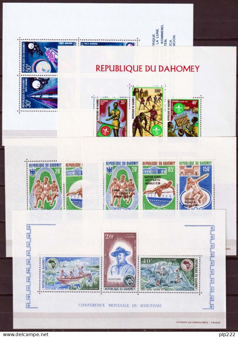 Dahomey 1960/75 Collezione quasi completa / Almost complete collection **/MNH VF