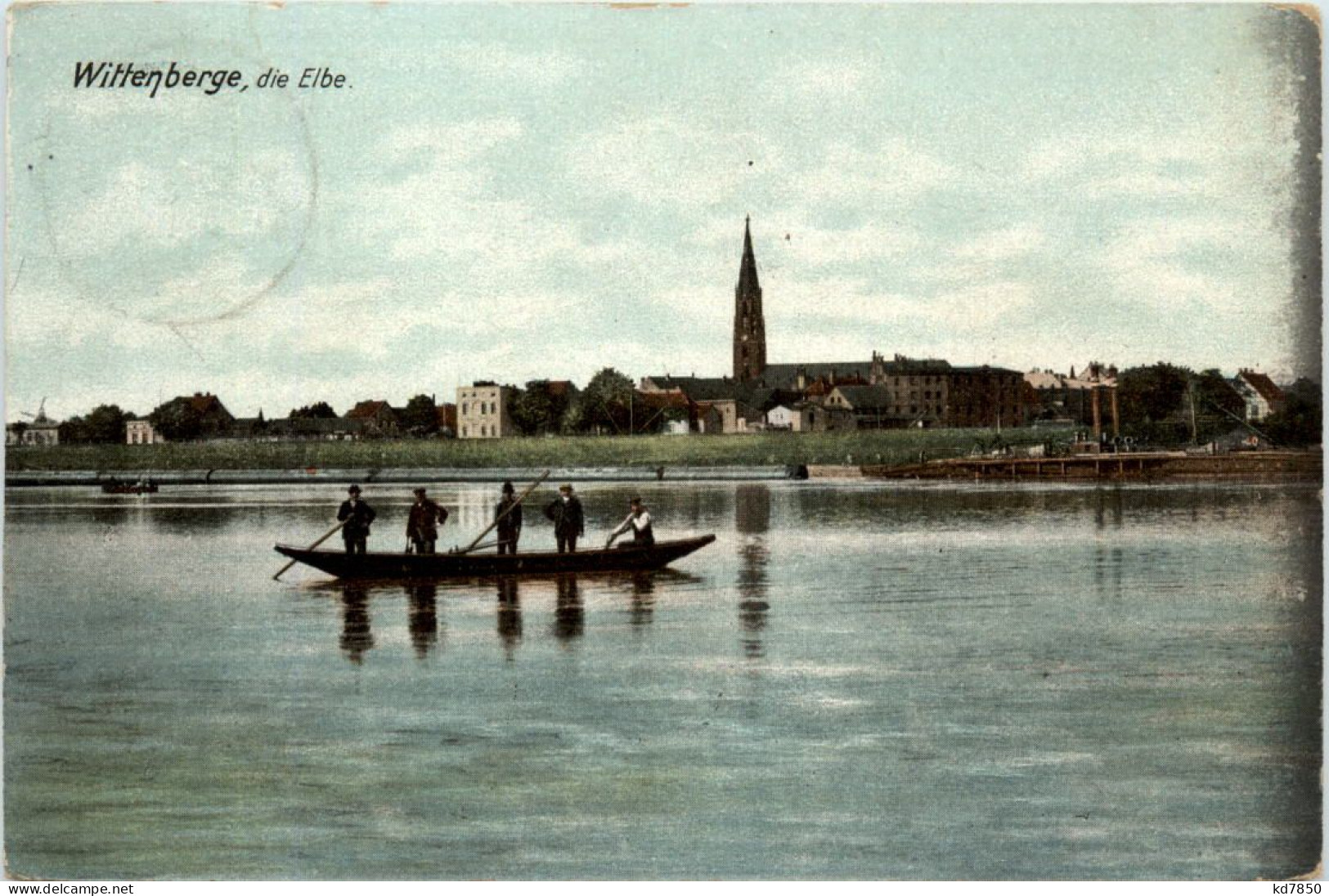 Wittenberge, Die Elbe - Wittenberge