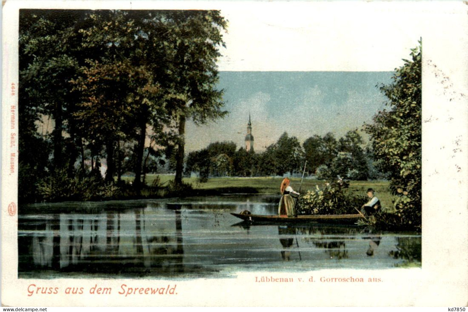 Spreewald, Grüsse, Lübbenau V.d. Gorroschoa Aus - Luebbenau