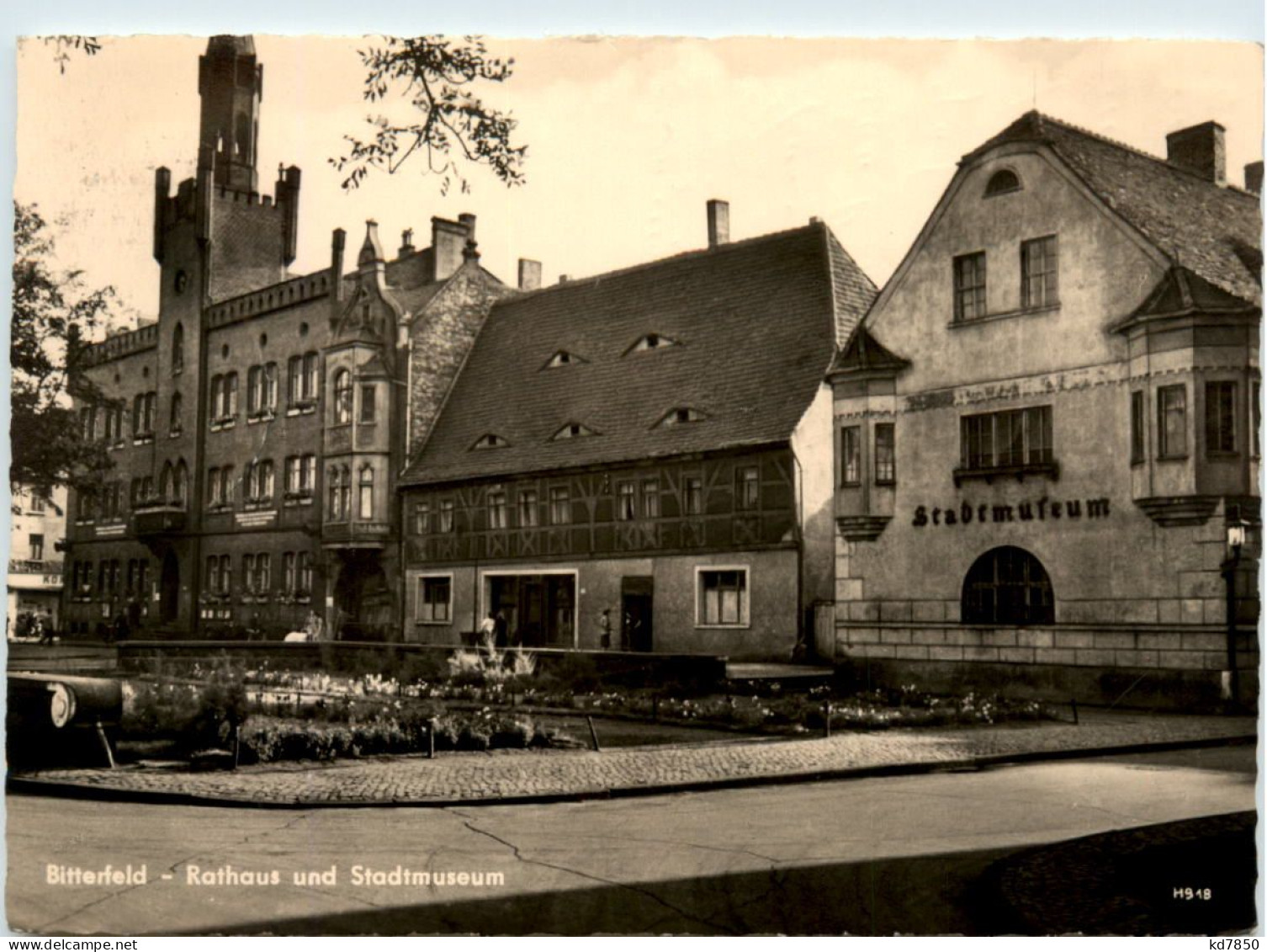 Bitterfeld, Rathaus Und Stadtmuseum - Bitterfeld