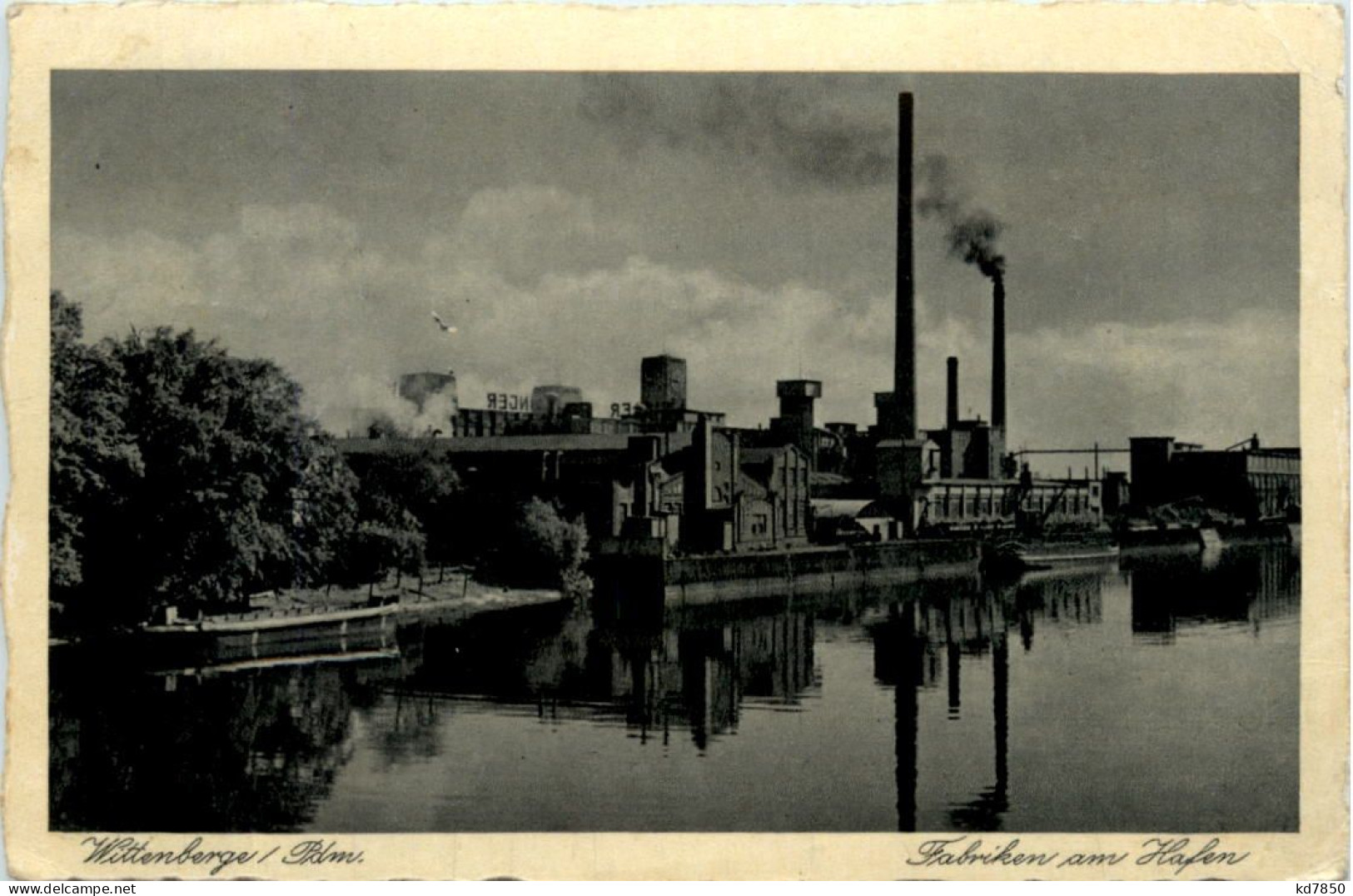 Wittenberge, Fabriken Am Hafen - Wittenberge