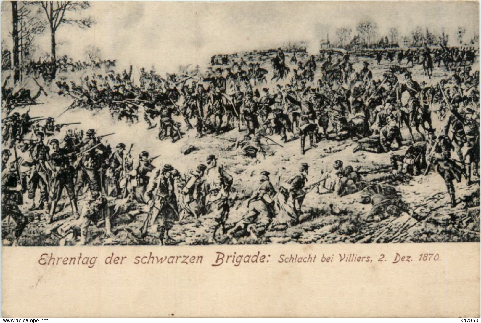 Schlacht Bei Villiers - Ehrentag Der Schwarzen Brigade - Other Wars