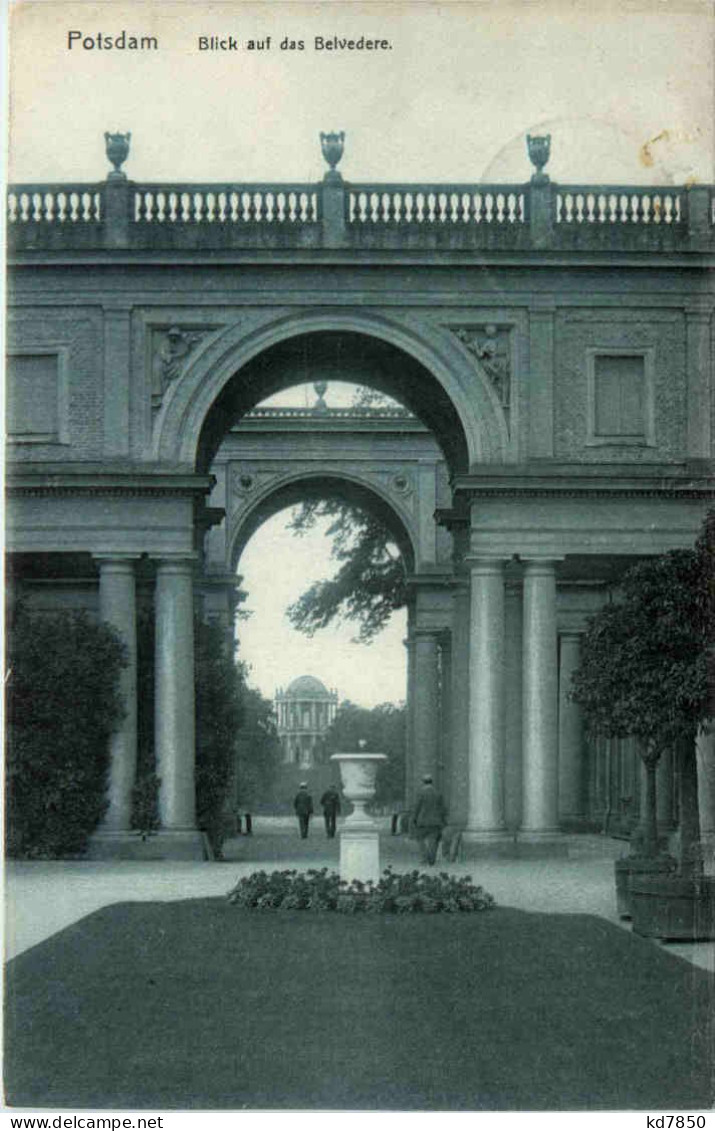 Potsdam, Blick Auf Das Belvedere - Potsdam