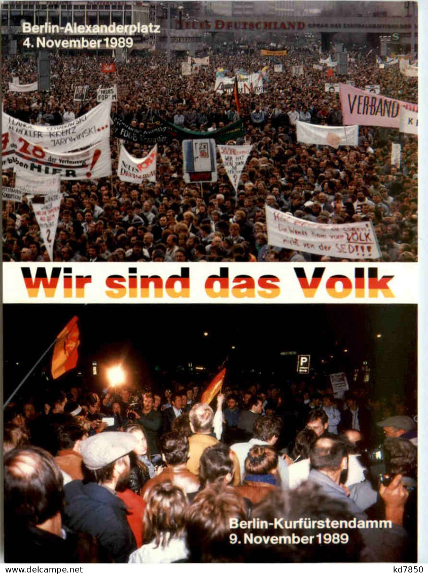 Wir Sind Das Volk - Berlin - Berliner Mauer