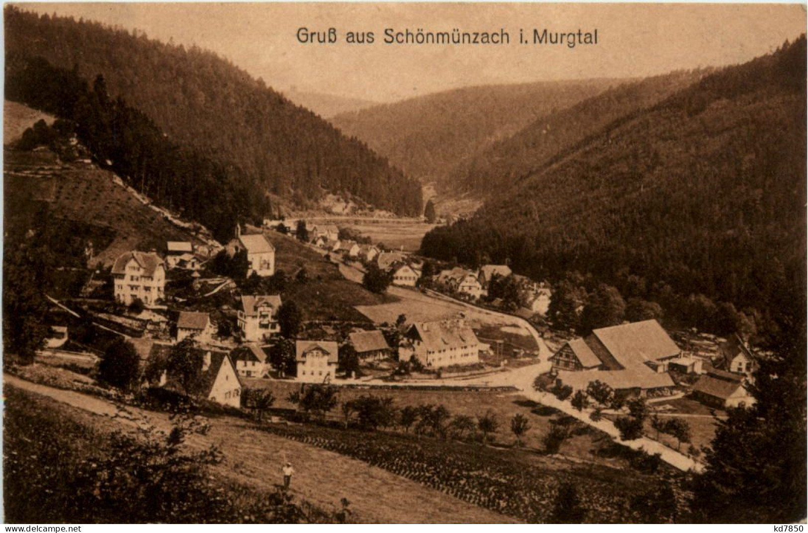 Gruss Aus Schönmünzach I. Murgtal - Baiersbronn