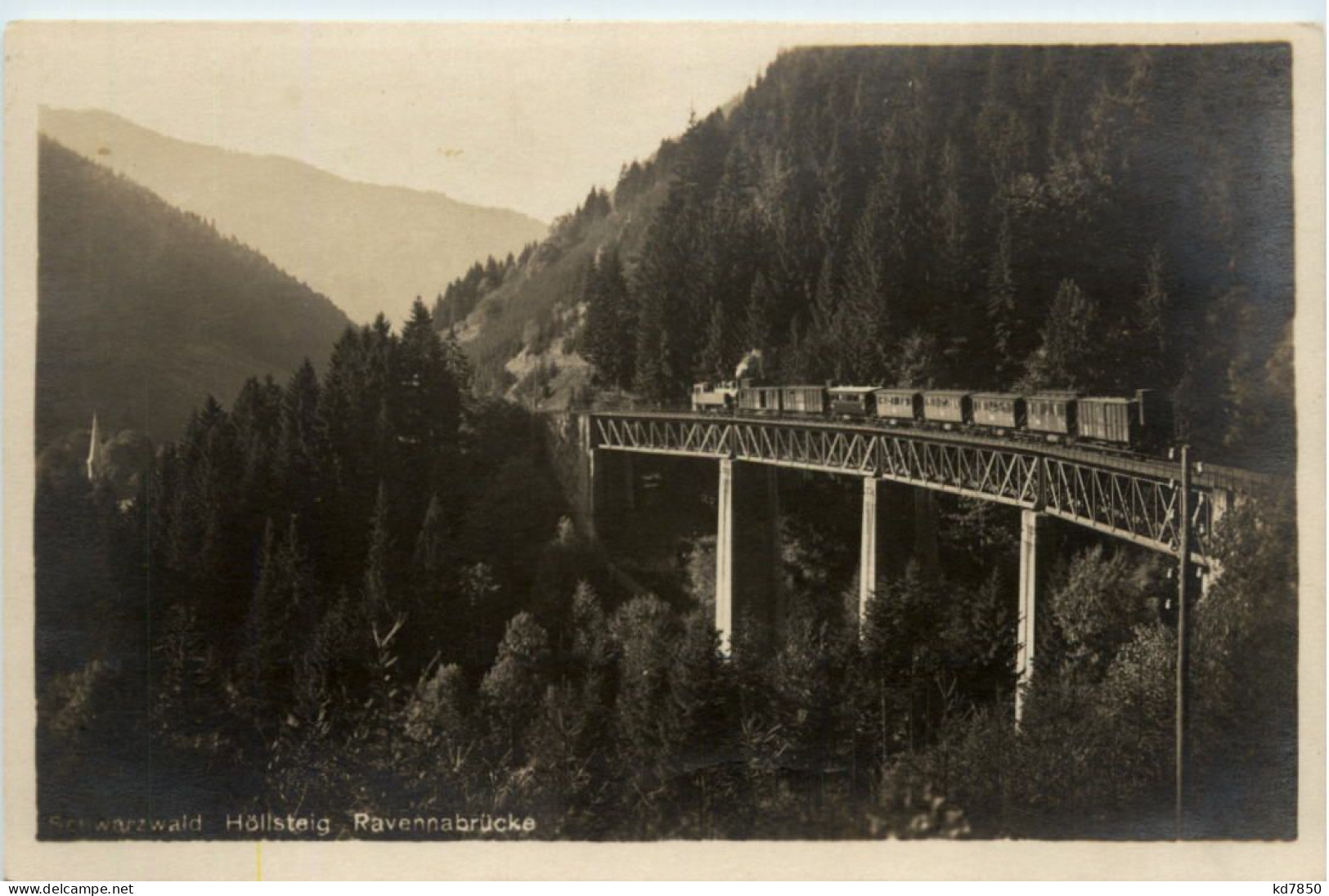 Schwarzwald Höllsteig - Ravennabrücke - Höllental