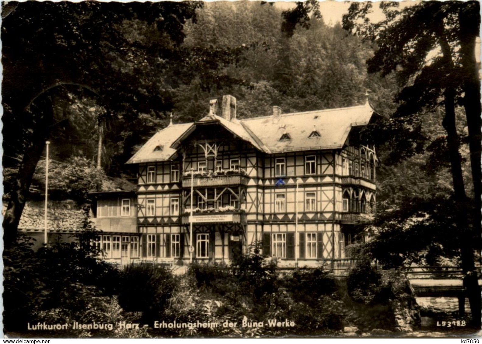 Kurort Ilsenburg Harz, Erholungsheim Der Buna-Werke - Ilsenburg