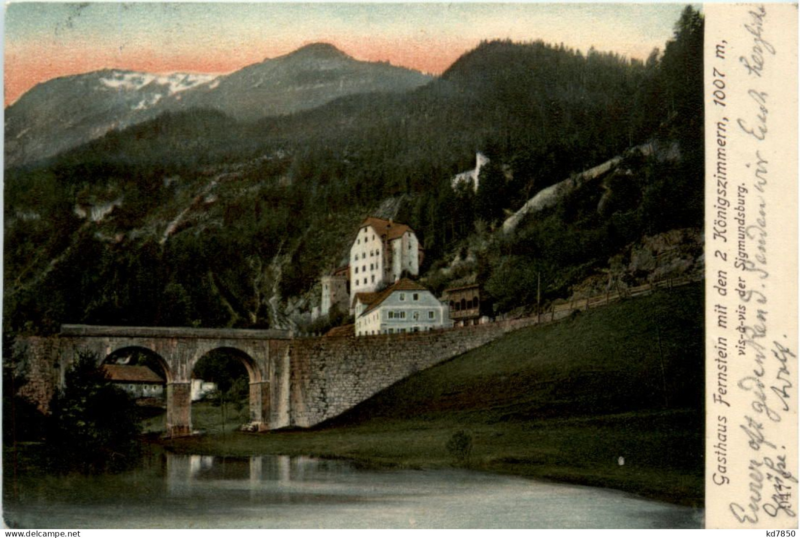 Gasthaus Fernstein Mit Den 2 Königszimmern, Geg. Der Sigmundsburg - Imst