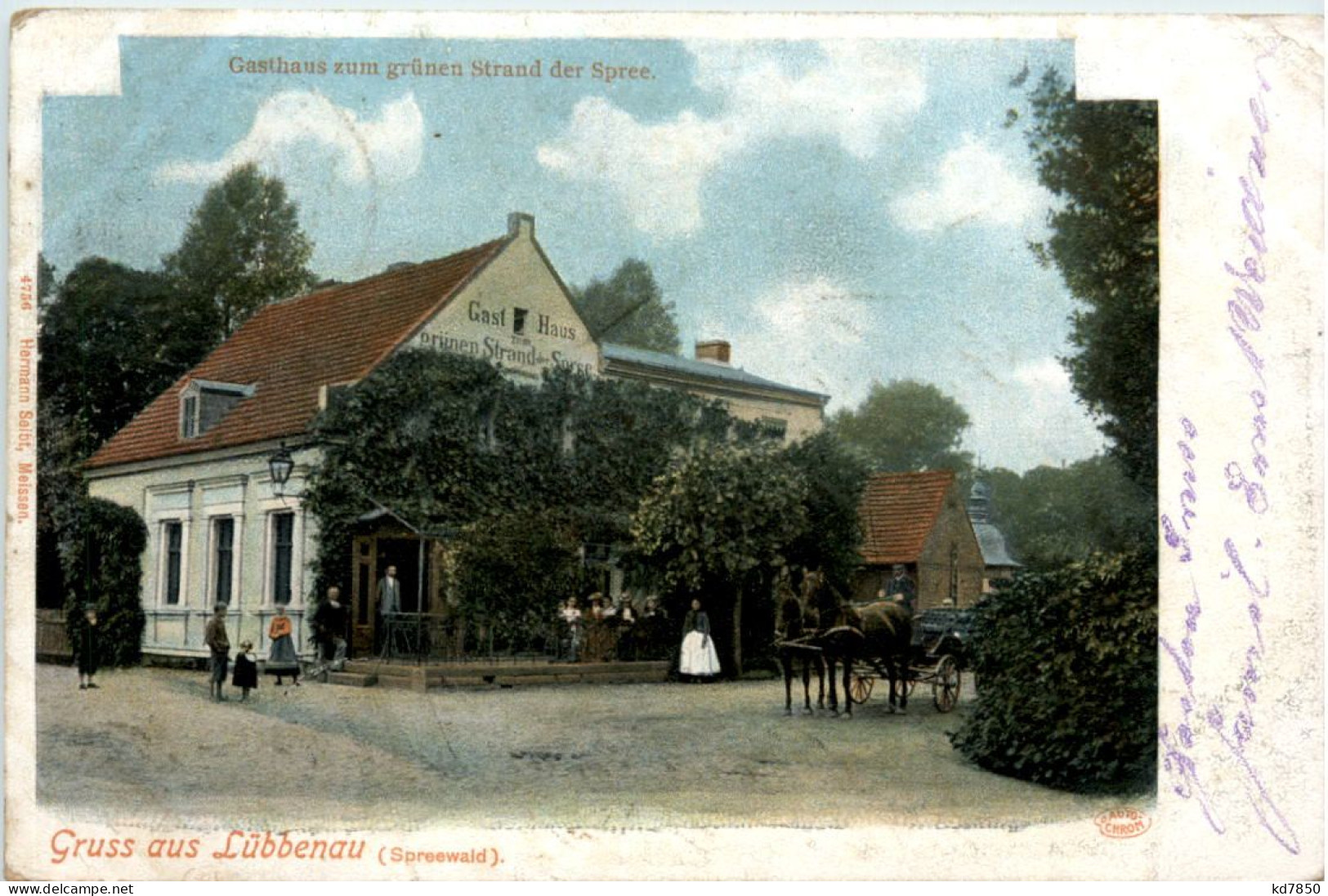 Gruss Aus Lübbenau - Gasthaus Zum Grünen Strand - Luebbenau