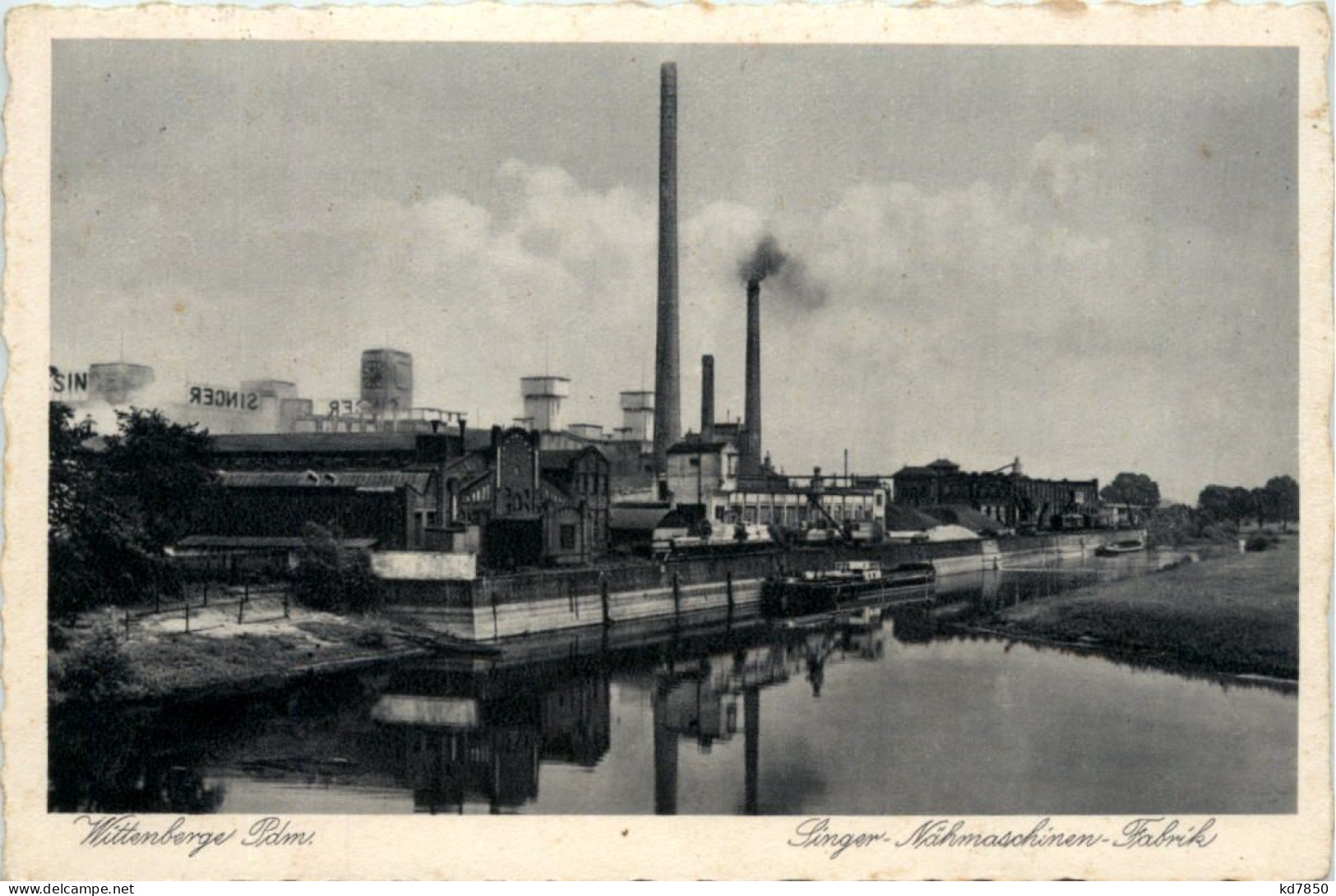 Wittenberge, Singer-Nähmaschinenfabrik - Wittenberge