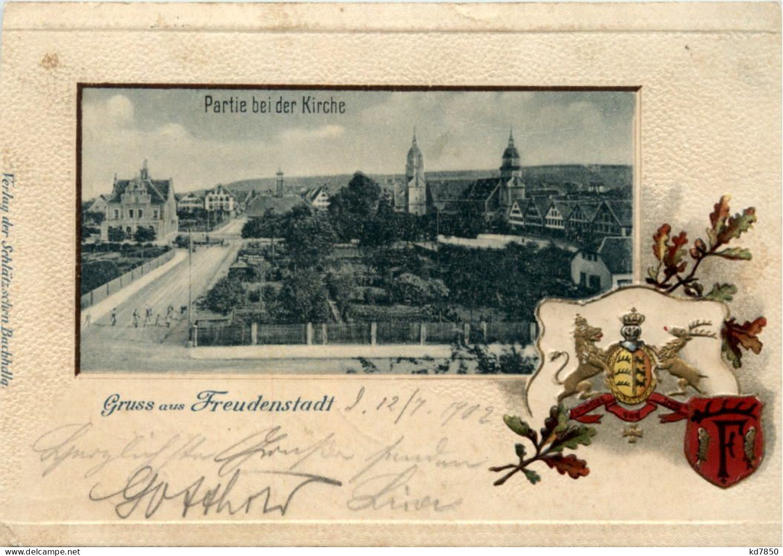 Gruss Aus Freudenstadt - Litho - Freudenstadt