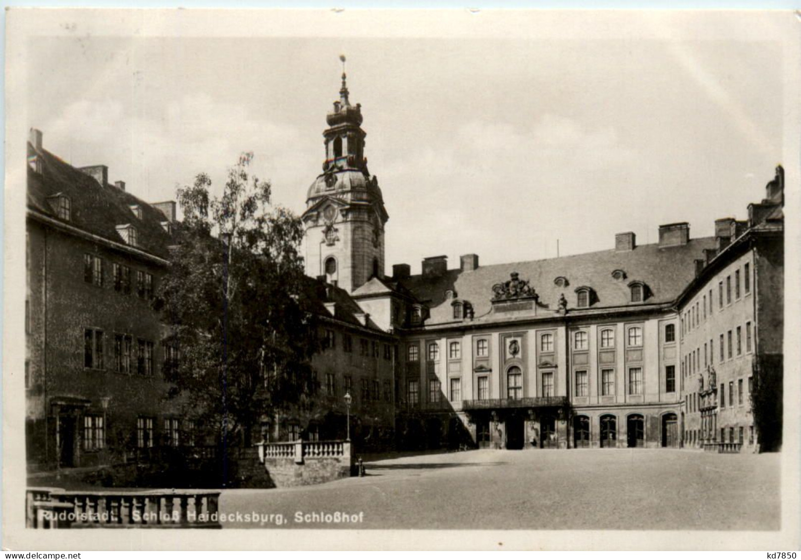 Rudolstadt, Schloss Heidecksburg, Schlosshof - Rudolstadt