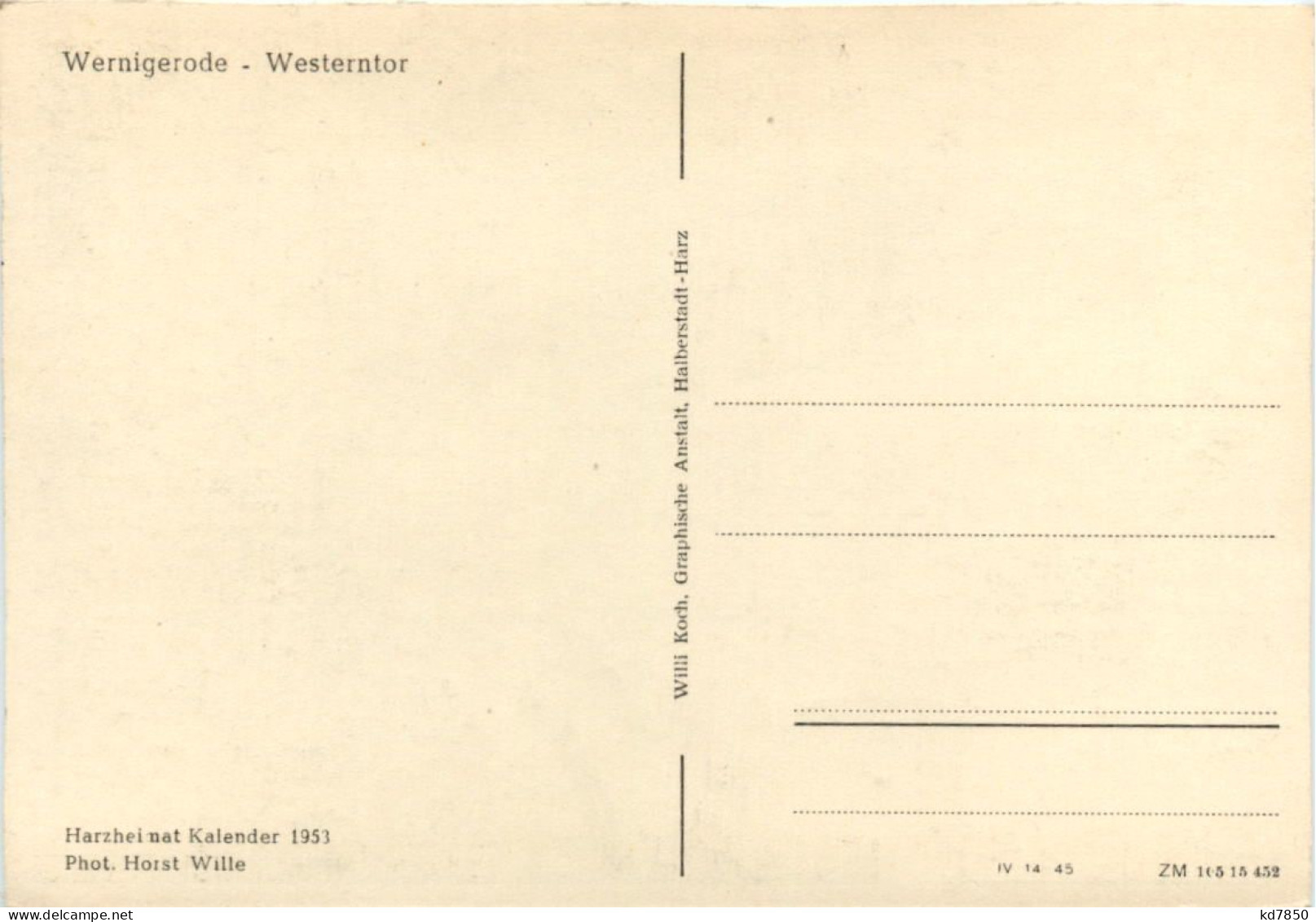 Wernigerode, Westerntor - Wernigerode