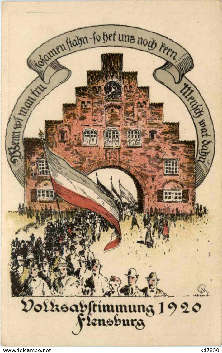 Volksabstimmung Flensburg 1920 - Flensburg