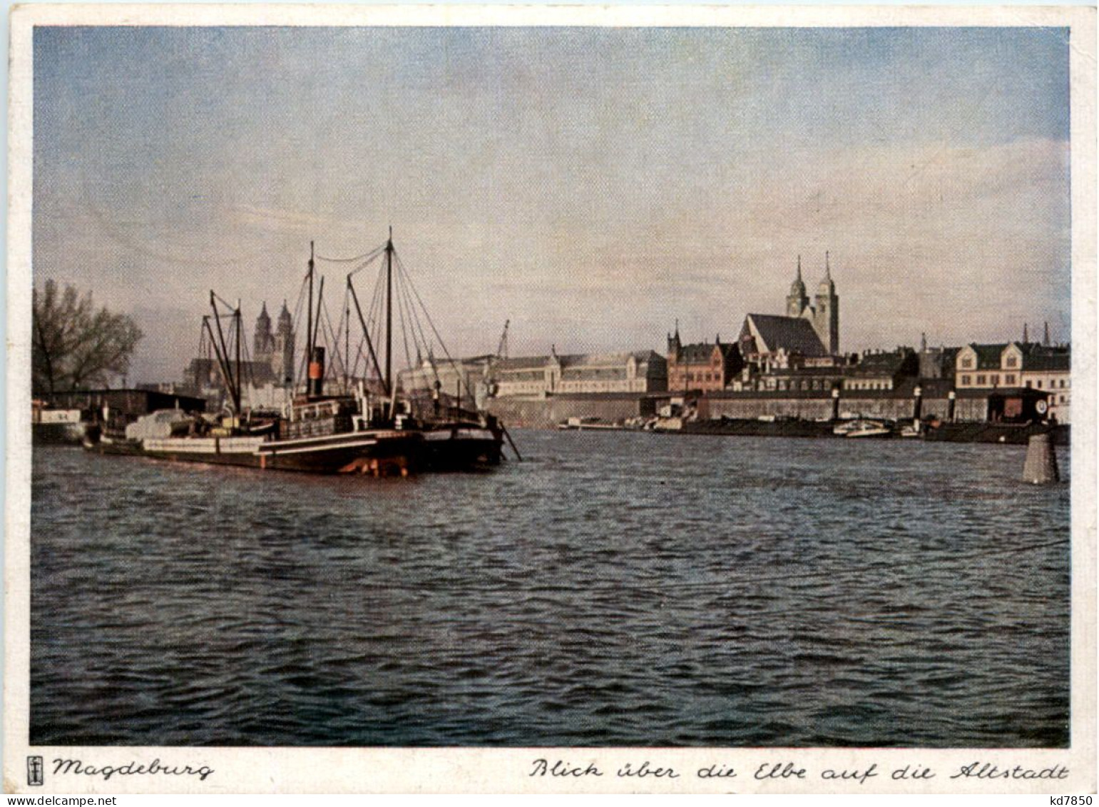 Magdeburg - Blick über Die Elbe - Magdeburg